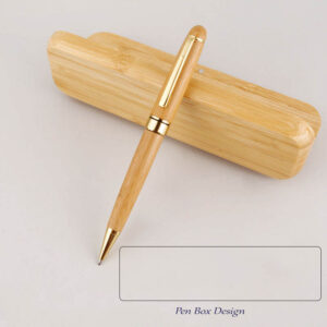 Wooden Bamboo pen With Box set